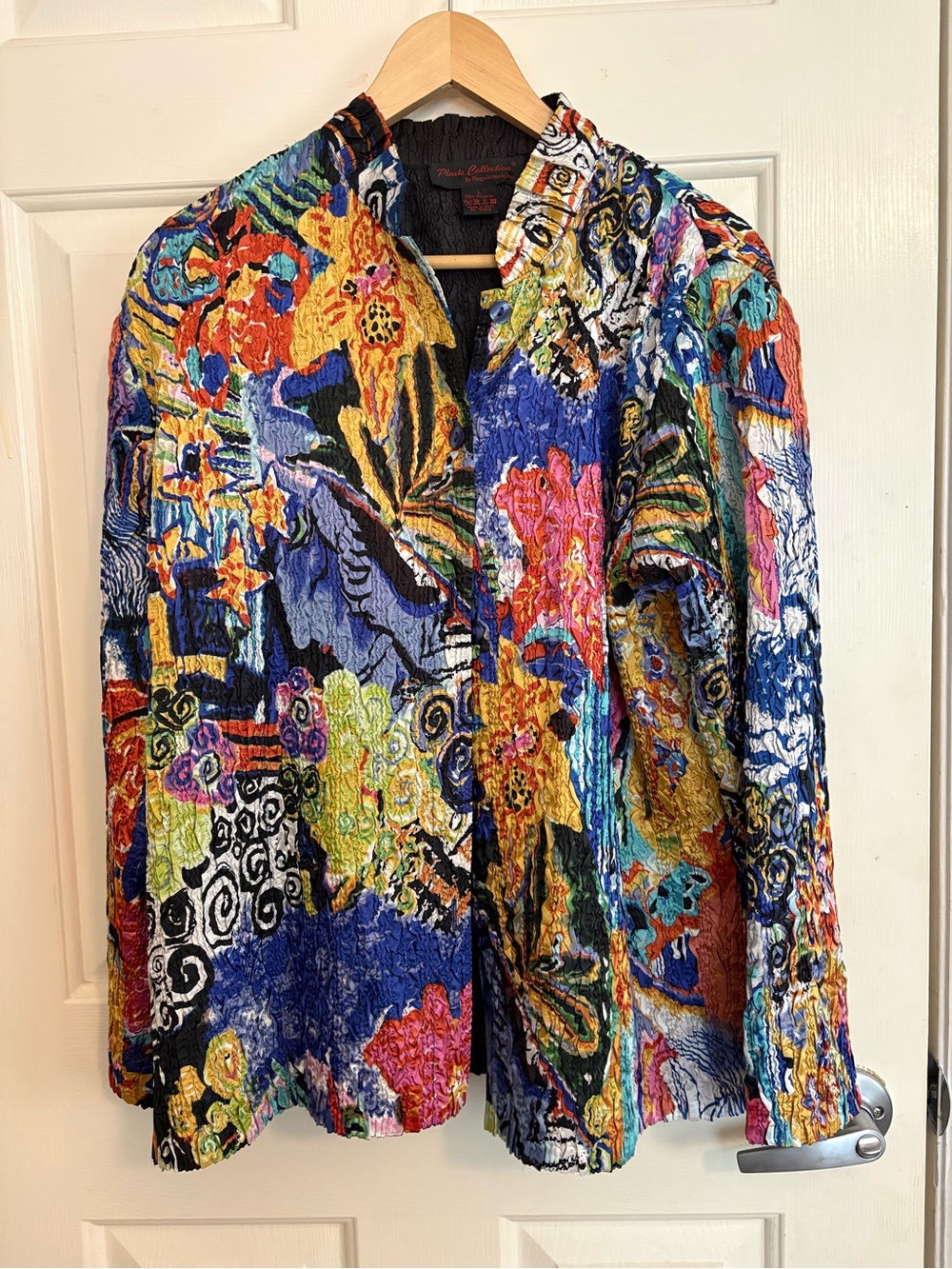 Colorful jacket top